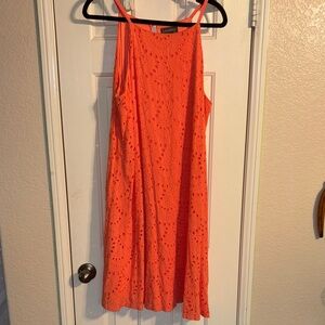 Luxology Orange Dress Size 14 EUC